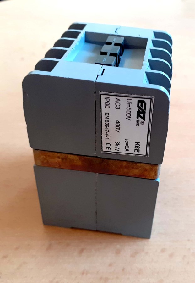Stykač typ K6E; 400V; 6A; 42V