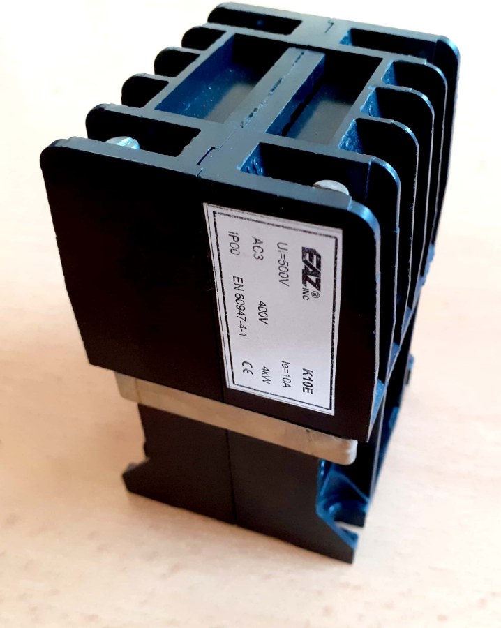 Stykač typ K10E; 400V; 10A; 42V