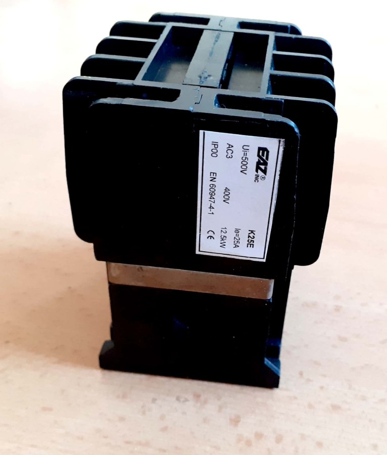 Stykač typ K25E; 400V; 25A; 42V